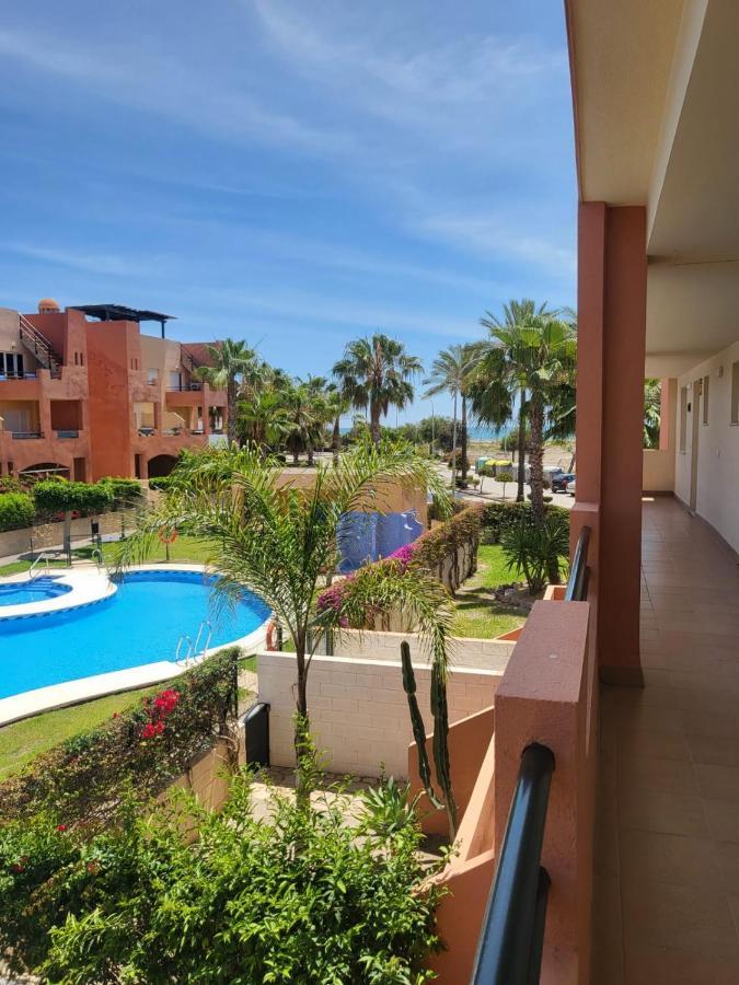 דירות Playas de Vera Apartamento Coqueto Con Terraza Y Cerca De La Piscina Comunitaria Y De La Playa! מראה חיצוני תמונה